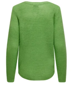 JACQUELINE DE YONG - MAGLIA PULLOVER GIROCOLLO VERDE