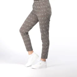 JACQUELINE DE YONG - PANTALONE DELICIOUS CHECK