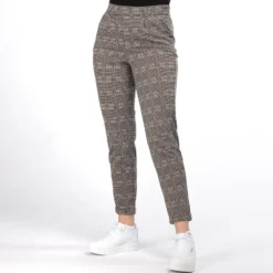 JACQUELINE DE YONG - PANTALONE DELICIOUS CHECK
