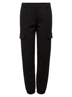 JACQUELINE DE YONG - PANTALONE NERO LUCILLE