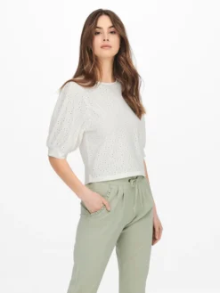 JACQUELINE DE YONG - TSHIRT MEZZA MANICA JDYKRISTINA CATHINKA