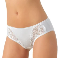 JADEA - SLIP PIZZO COTONE BIELASTICO 3 PEZZI
