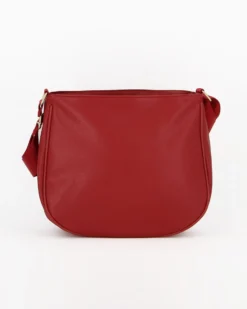 JUST GOLF - Borsa rossa con tasca frontale e tracolla regolabile