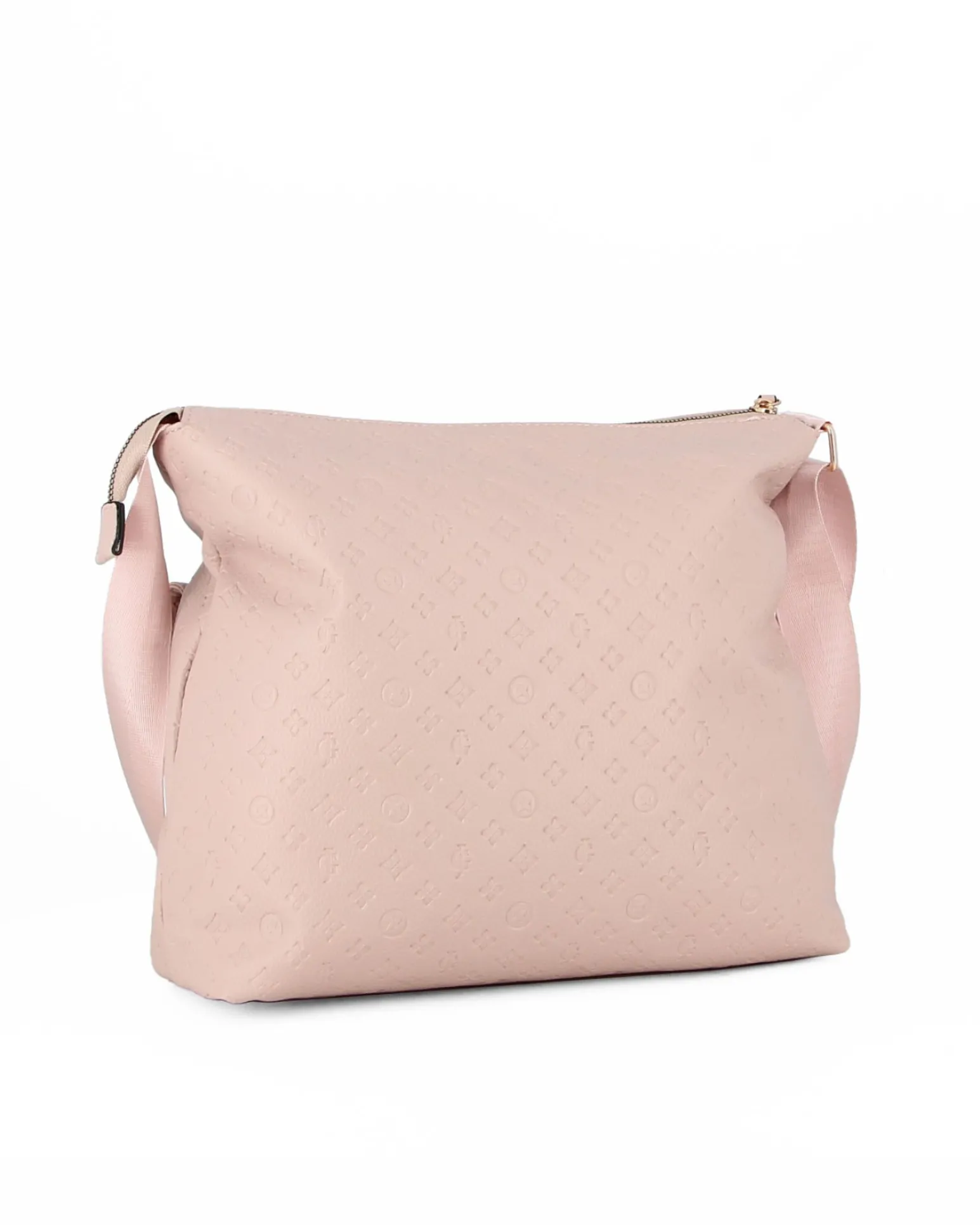 JUST GOLF - Tracolla nude loggata con con tre tasche frontali
