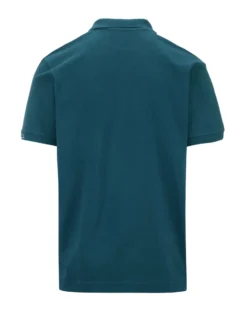 KAPPA - POLO MEZZA MANICA LOGO MALTAXITA MSS  VERDE PETROLIO   DA UOMO, 361533W