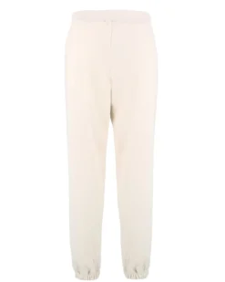 KEITH HARI - DONNA PANTALONE TUTA BEIGE