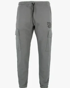 KEITH HARING - Pantalone con tasconi grigio da uomo