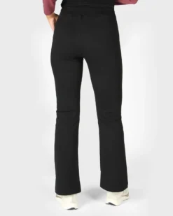 KEITH HARING - PANTALONE NERO A ZAMPA CON TASCHE DA DONNA