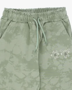 KEITH HARING - PANTALONE TUTA VERDE CON POLSINO DA RAGAZZO