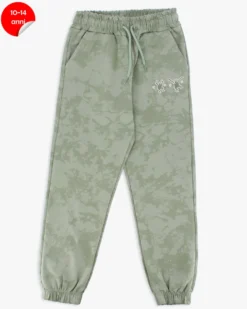 KEITH HARING - PANTALONE TUTA VERDE CON POLSINO DA RAGAZZO