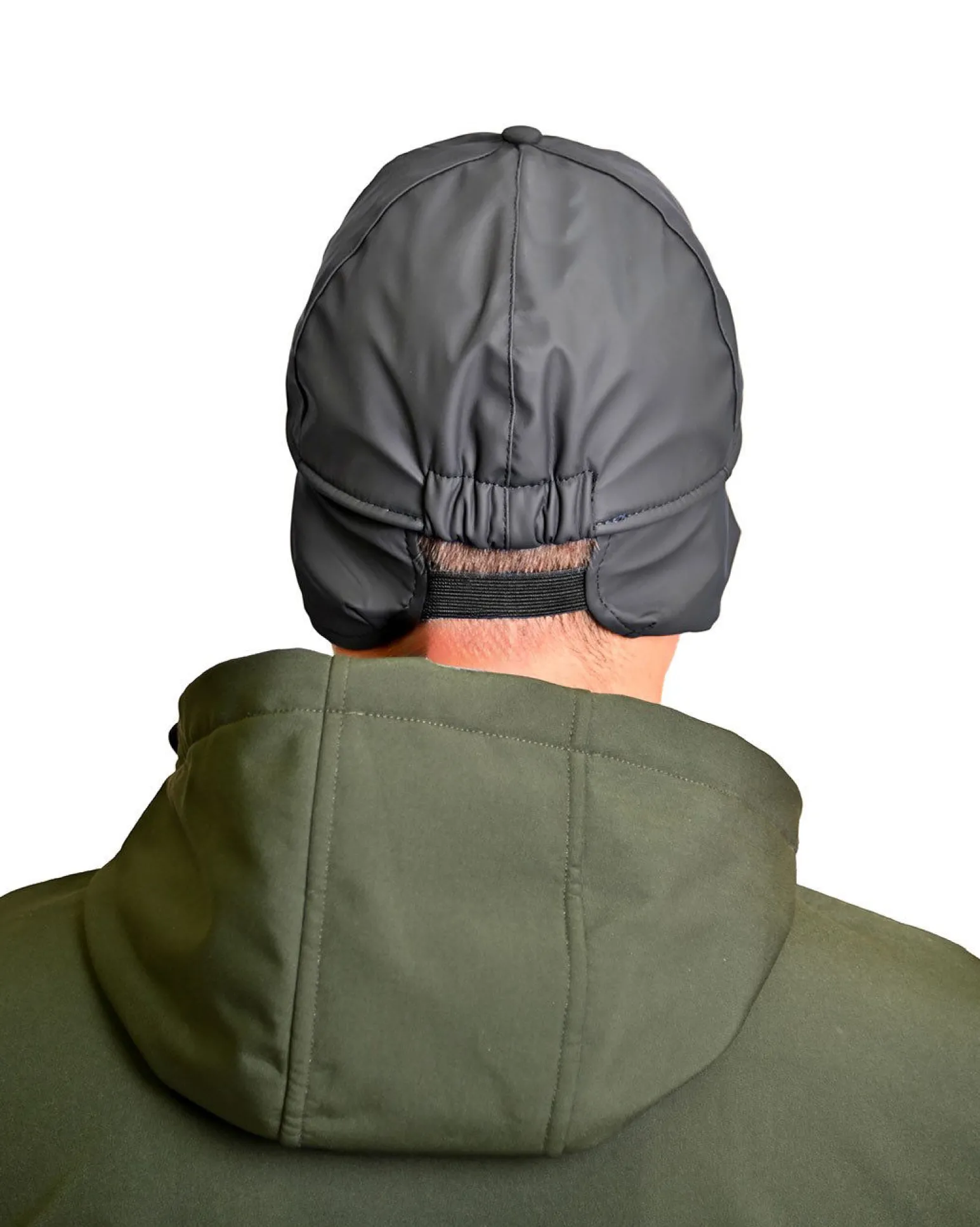 KEY UP - CAPPELLO INVERNALE BLU DA UOMO IMPERMEABILE E ANTIVENTO CON PARAORECCHIE