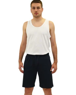 KEY UP - PANTALONCINO UOMO BLU BASIC - 2JB42/1245