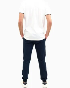 KEY UP - PANTALONE DA TUTA UOMO BLU IN JERSEY, 2JB81/1245