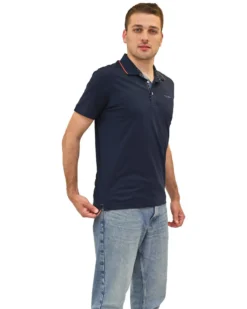 KEY UP - POLO MEZZA MANICA UOMO BLU - 2R522/2923