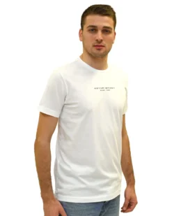 KEY UP - T-SHIRT MEZZA MANICA UOMO BIANCA - 2S571/0001