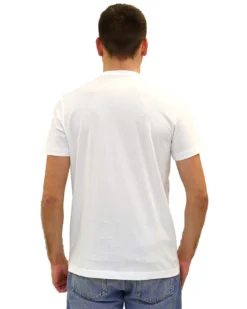 KEY UP - T-SHIRT MEZZA MANICA UOMO BIANCA - 2S571/0001