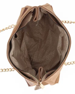 LAURA BIAGIOTTI - Borsa a due manici scamosciata bordeaux