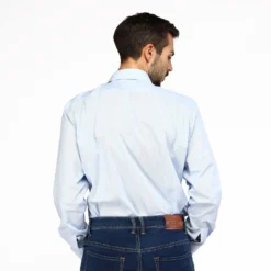 LAVIS - CAMICIA MANICA LUNGA 100%COTONE COLLO CLASSICO