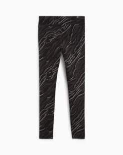 LEGGINGS ESS+ANIMAL AOP BLACK