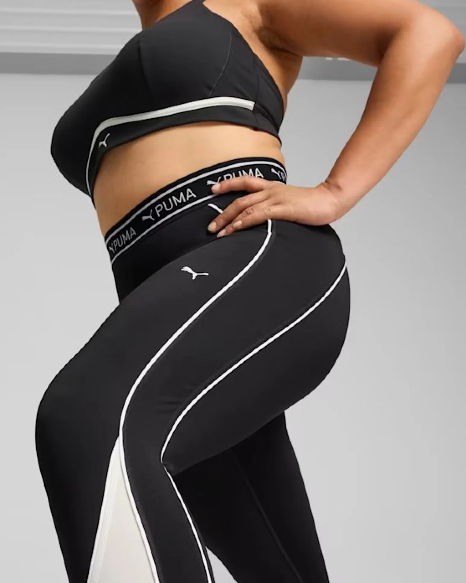 LEGGINGS FIT TRAIN STRONG 7/8 TIGHT BLK