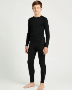 LEGGINGS INTIMO TERMICO JR BLACK