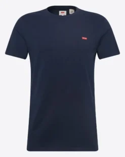 LEVI'S -T-SHIRT MEZZA MANICA ORIGINAL HM BLU SCURO DA UOMO, 56605_0017