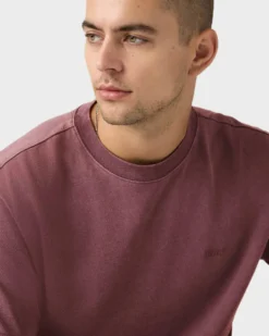 LEVI'S - T-SHIRT MEZZA MANICA RED TAB VINTAGE TEE MALVA DA UOMO, A0637_0178