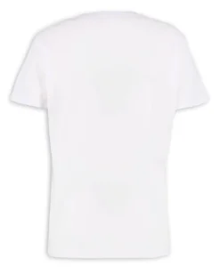 LILO&STITCH - Tshirt bianca da donna con stampa Stitch - JL052543