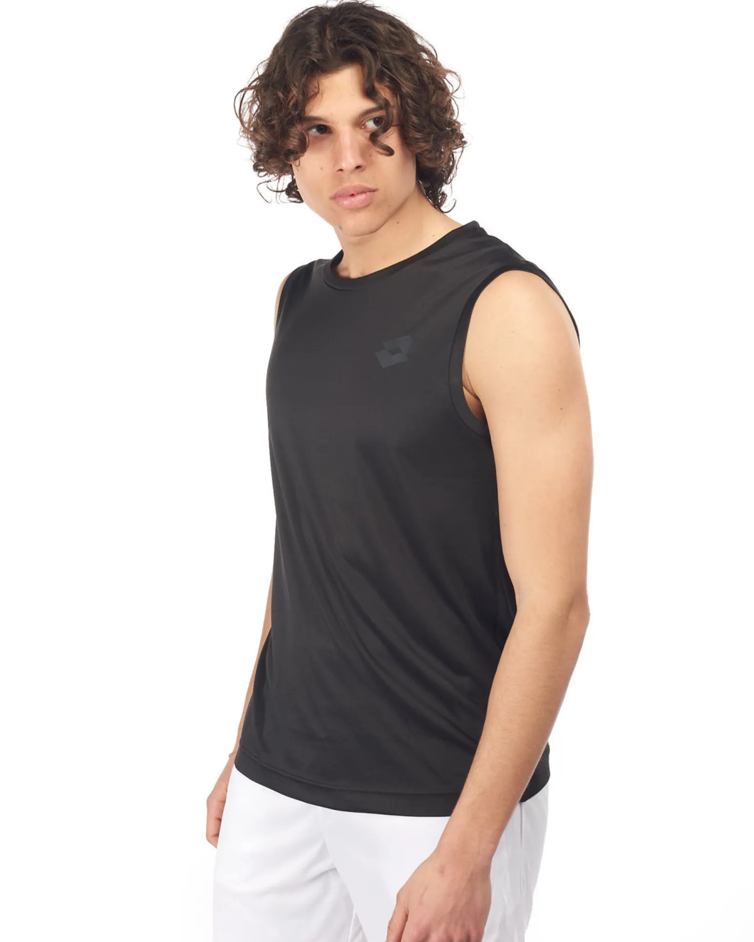 LOTTO - CANOTTA UOMO NERA MSP TEE SL II - 218934/1CL