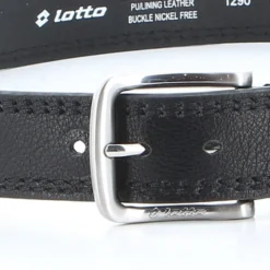 LOTTO - Cinta con interno in VERA PELLE e fibbia nickel free