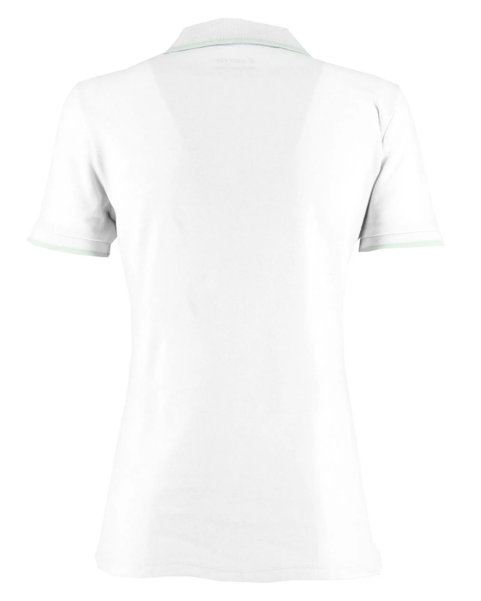 LOTTO - POLO MEZZA MANICA DONNA CLASSICA STC PQ BIANCA CON RIGHINO GRIGIO - 213501/53Q