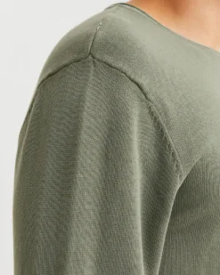 MAGLIA MANICA LUNGA LEO KNIT CREW NECK