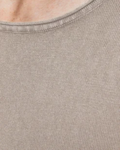 MAGLIA MANICA LUNGA LEO KNIT CREW NECK