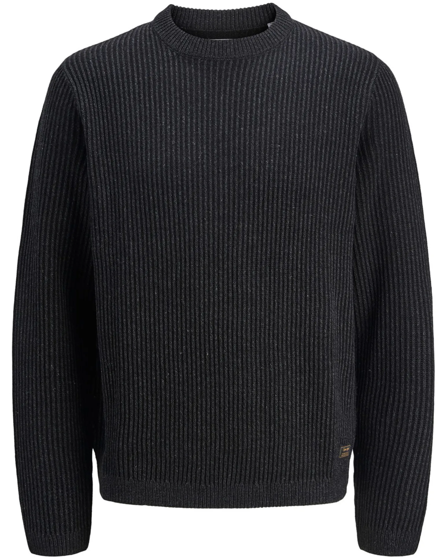 MAGLIA ML EDOVER KNIT CREW BLACK