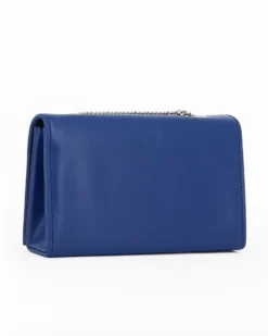 MISS GLOBO - Pochette blu royal con patta e chiusura a girello