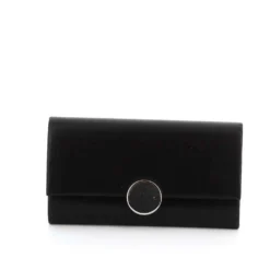 MISS GLOBO- Pochette con applicazione tonda in glitter a chiusura
