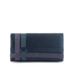 MISS GLOBO- Pochette con fascete incrociate laterali su patta
