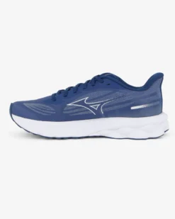 MIZUNO - SCARPA DA RUNNING WAVE SYRISE 7 BLU CON DETTAGLI BIANCHI E ARANCIONI DA UOMO, J1GC2609_05