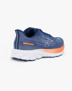 MIZUNO - SCARPA DA RUNNING WAVE SYRISE 7 BLU CON DETTAGLI BIANCHI E ARANCIONI DA UOMO, J1GC2609_05