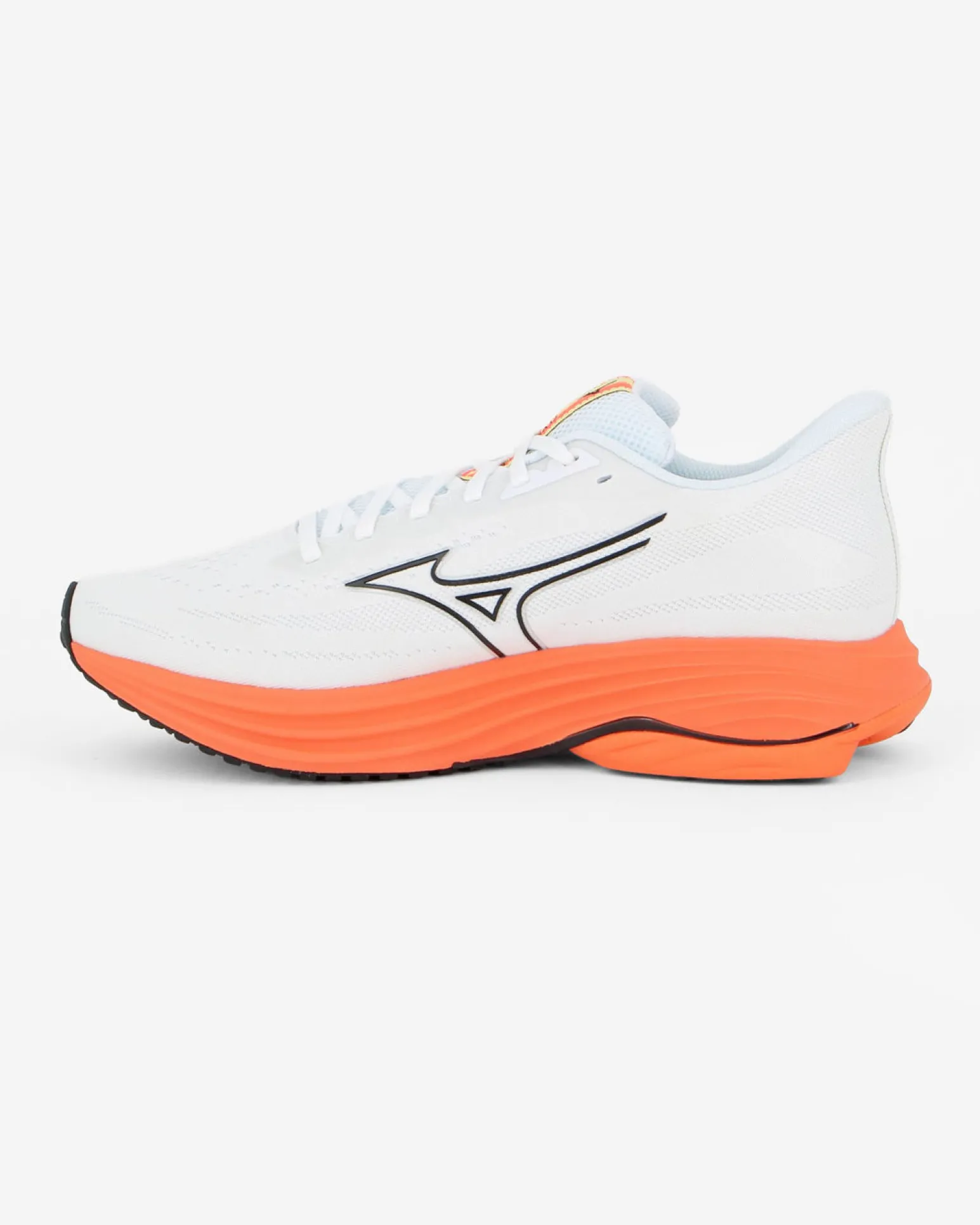 MIZUNO - SCARPA DA RUNNING WAVE ULTIMA 17 BIANCA CON DETTAGLI ARANCIONE E GIALLO FLUO DA UOMO, J1GC2618_51