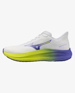 MIZUNO - SCARPA RUNNING FORTRUSH BIANCA/BLU/GIALLA DA UOMO - J1GC2648_01