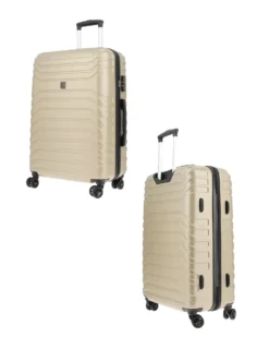 MODO BY RONCATO - TROLLEY ABS BEIGE 4 RUOTE CON COMBINAZIONE TSA