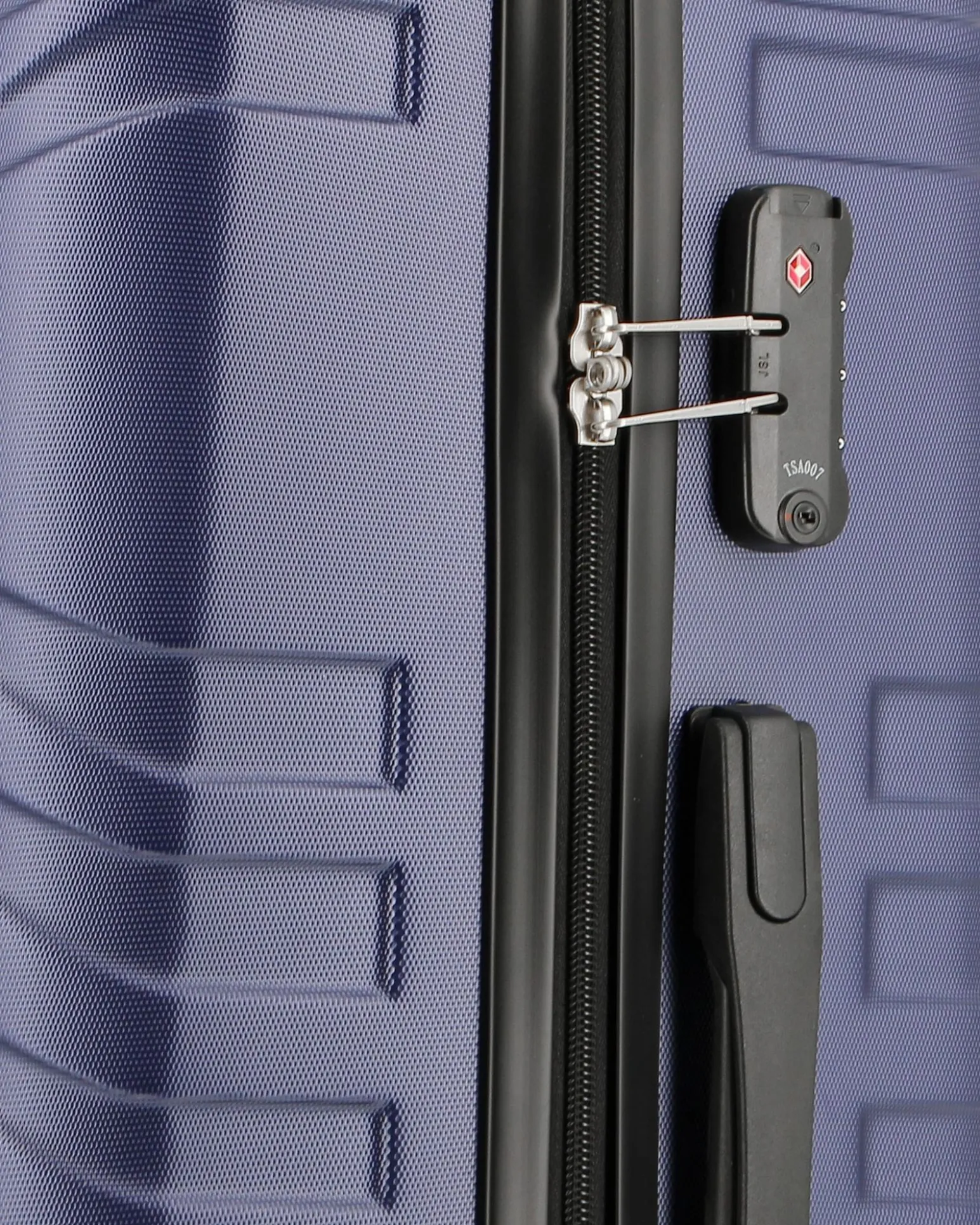 MODO BY RONCATO - TROLLEY ABS BLU 4 RUOTE CON COMBINAZIONE TSA
