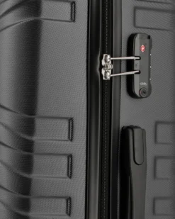 MODO BY RONCATO - TROLLEY ABS NERO 4 RUOTE CON COMBINAZIONE TSA