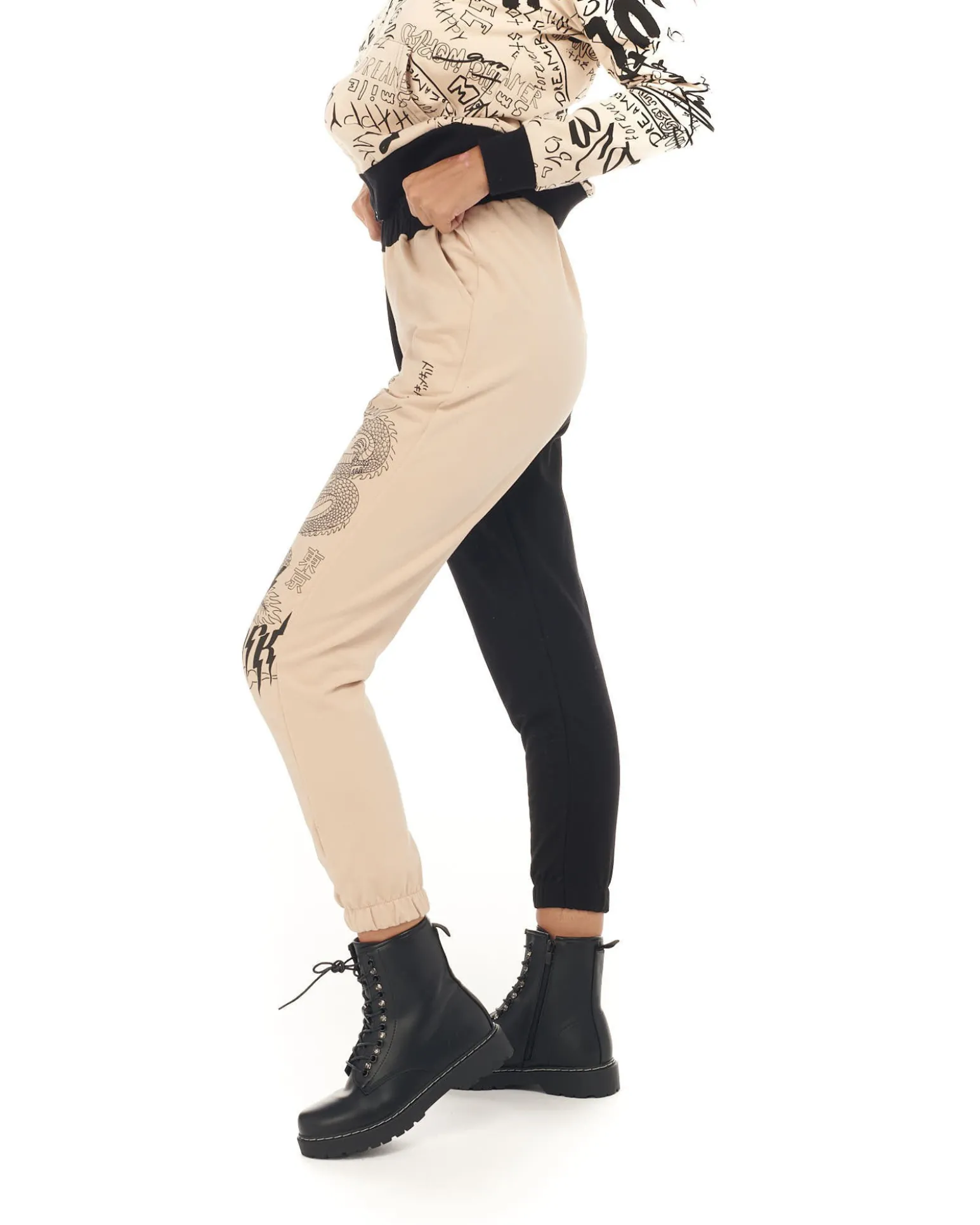 MY JEWELS - DONNA PANTALONE FELPA CON MOLLA