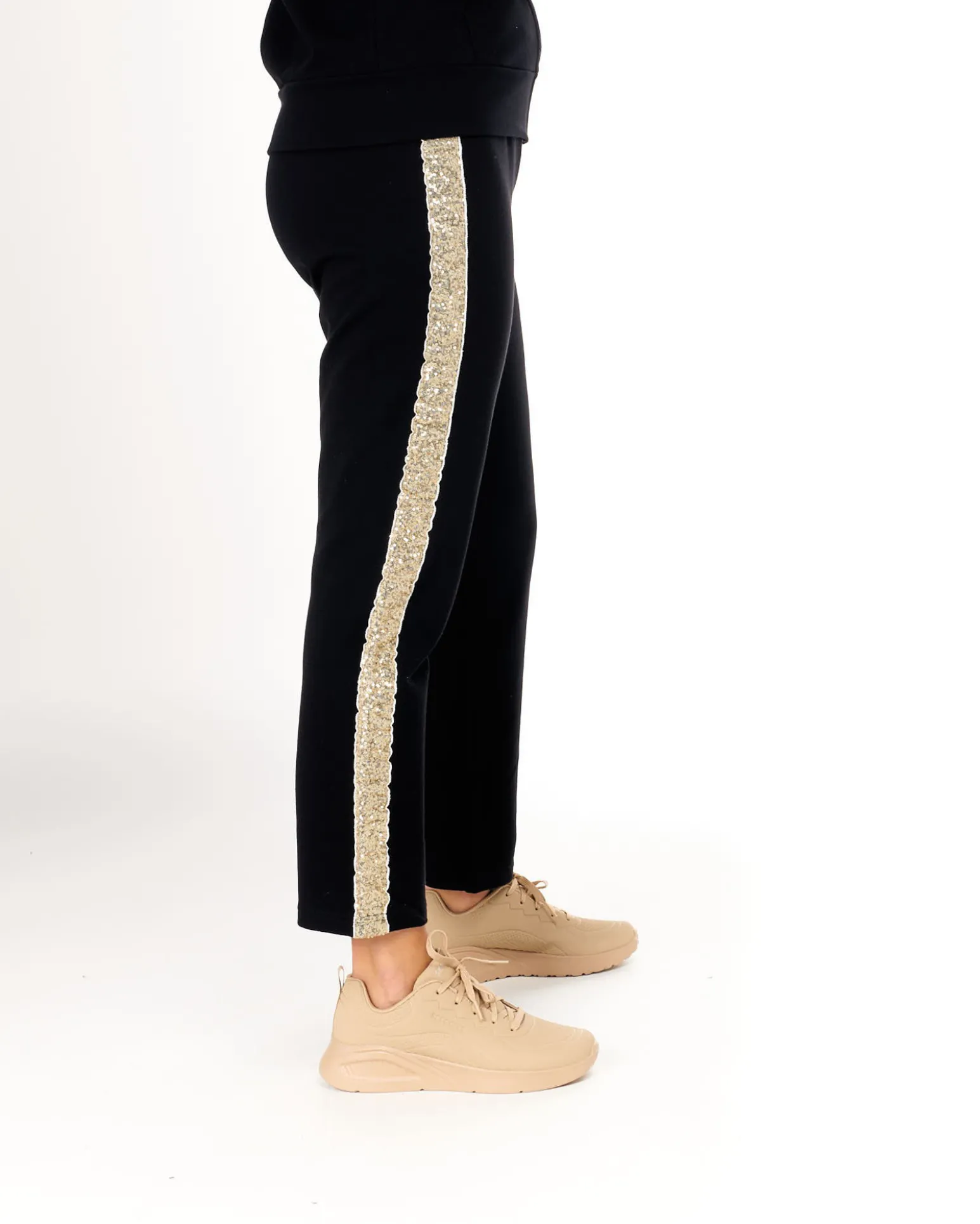MY JEWELS - DONNA PANTALONE PAILLETTES CON BANDA