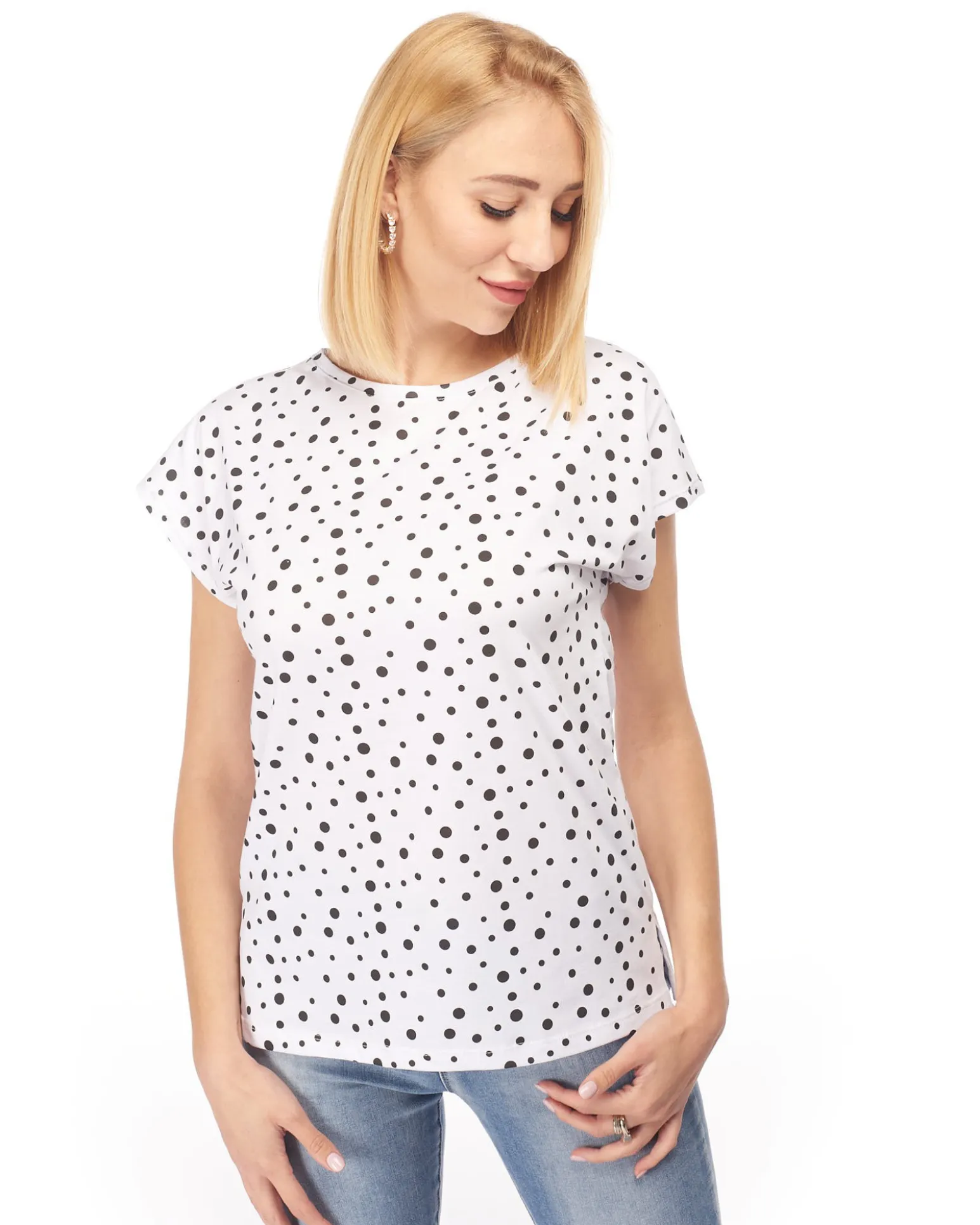 MY JEWELS - DONNA TSHIRT MANICA CORTA POIS