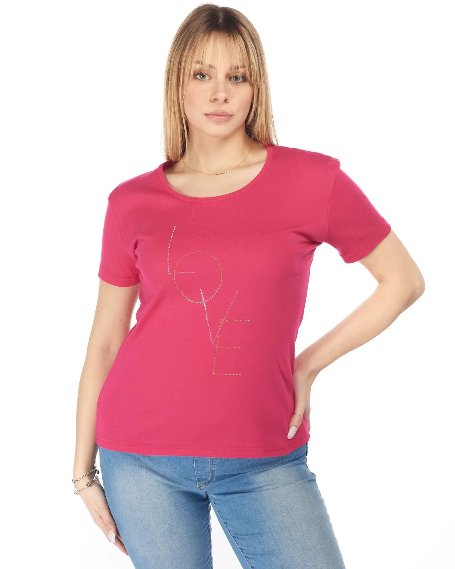MY JEWELS - DONNA TSHIRT MANICA CORTA LOVE