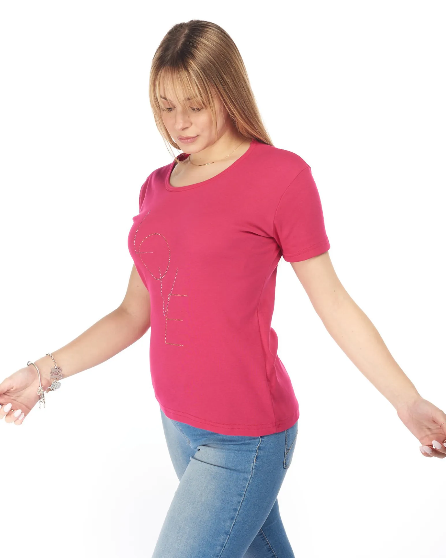 MY JEWELS - DONNA TSHIRT MANICA CORTA LOVE