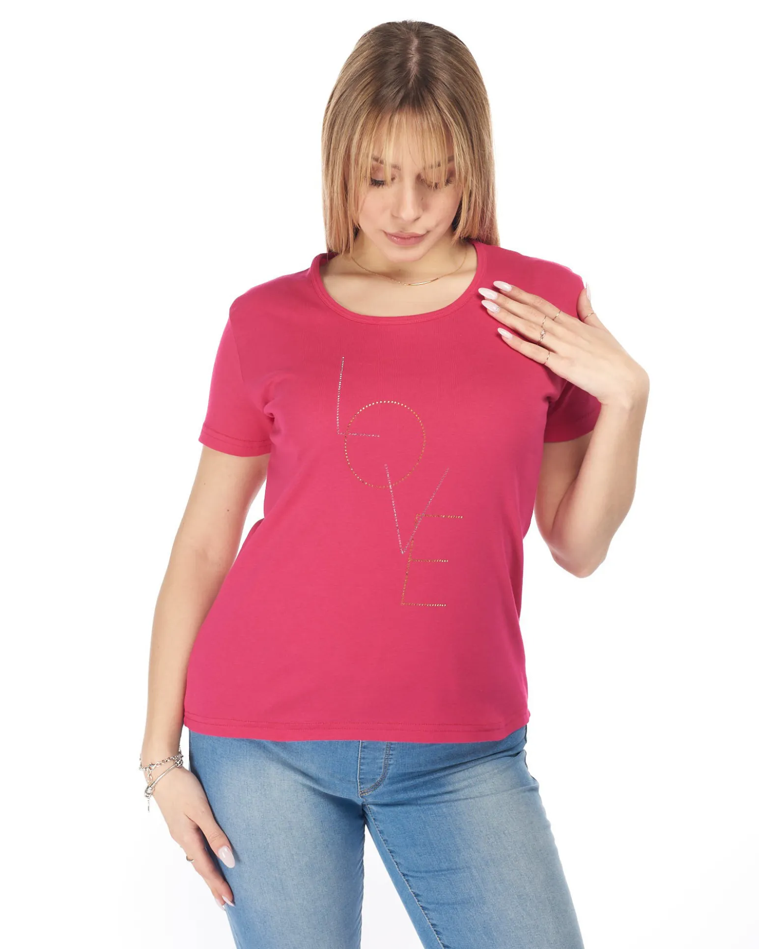 MY JEWELS - DONNA TSHIRT MANICA CORTA LOVE